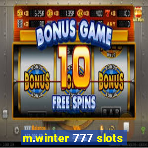 m.winter 777 slots